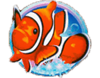 - สัญลักษณ์พิเศษ ปลาการ์ตูน เกม Dolphin Reef