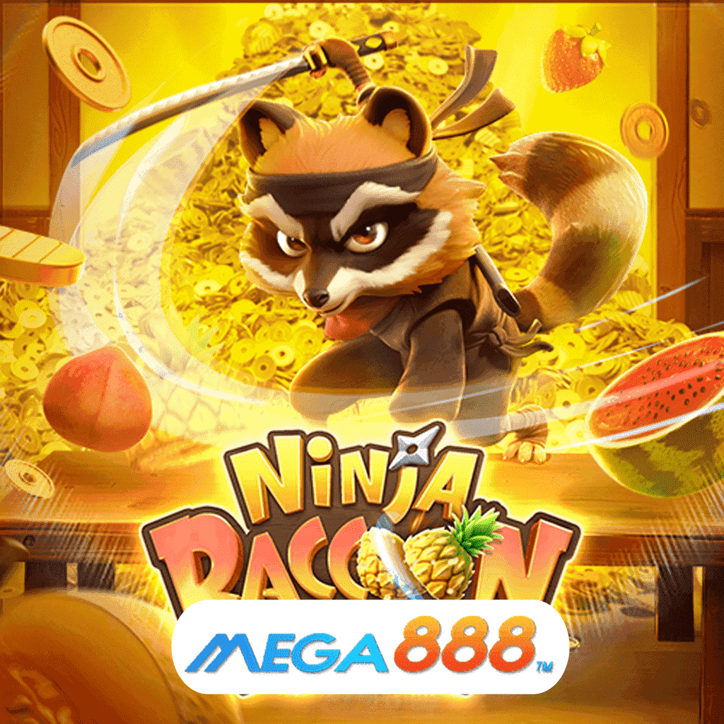 รีวิวเกมสล็อต Ninja Raccoon Frenzy เล่น Slot pg ช่วงเวลาของความสุขกับเกมอันดับ 1 ยอดนิยม